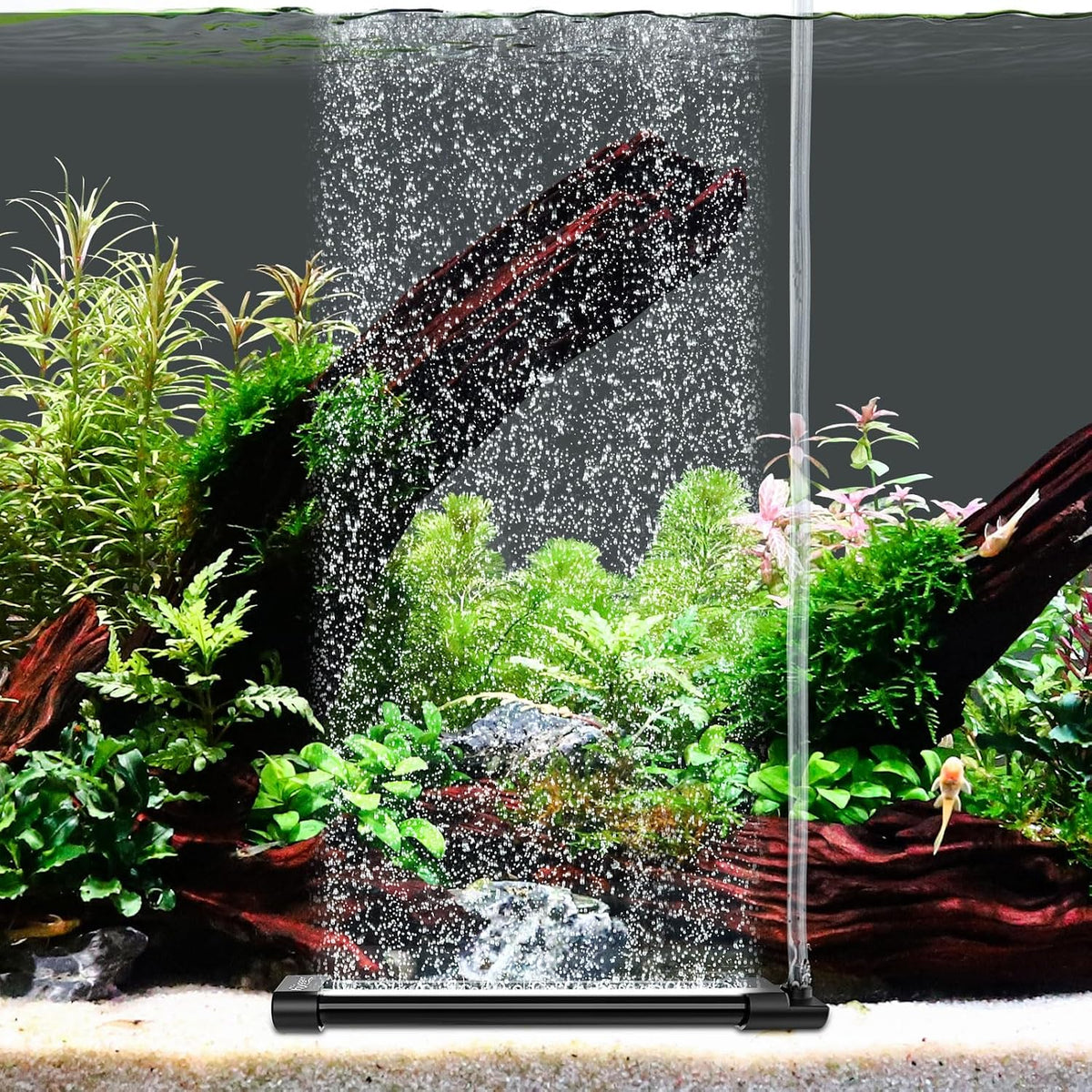 hygger Aquarium Bubble Curtain Wall - 7.9-IN Long