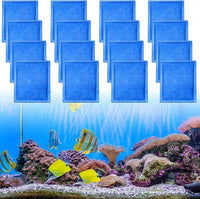 Preboun 16 Pcs Aquarium Filter Cartridge Compatible with AquaTech EZ Change #3 Fish Tank Filter Cartridge Compatible with AquaTech 30-60/20-40 Gallon Fish Tank Power Replacement