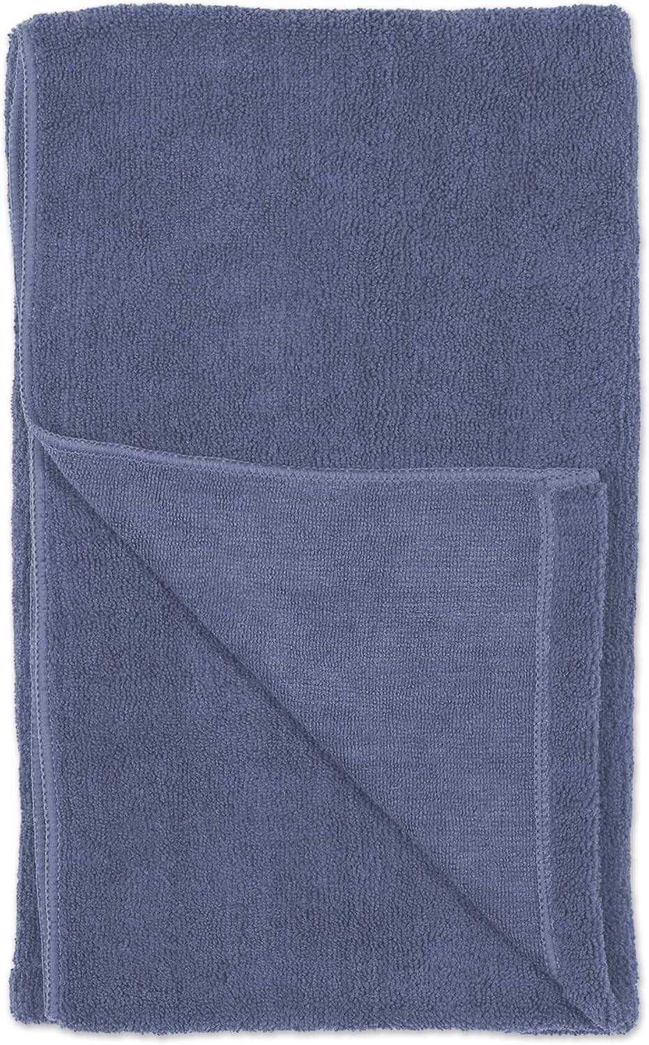 Bone Dry Pet Grooming Towel Collection Absorbent Microfiber X-Large - Stonewash Blue / 41x23.5" - image 4