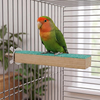 Bird Cage Perch Stand 2-Pack, Beak and Foot Grinding Platform - image 4