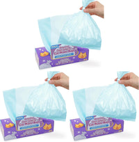 BOS Amazing Odor Sealing Cat Waste Disposal Bags - 90 Count (Pack of 3)