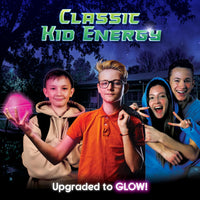 Starlux Games Cosmic Kick the Can glowing spaceship outdoor game at night - view 2