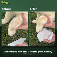 Pet Wipes for Dogs & Cats, Paws, Ears & Butt Cleaning - Chamomile / 100 - image 4