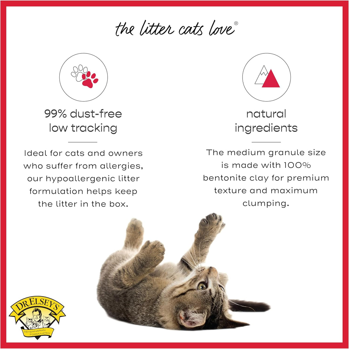 Dr. Elsey's Cat Attract Clumping Clay Cat Litter – Daily Care for Cats - 18 lb - image 4