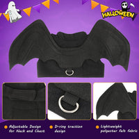 Dog Halloween Costume, Halloween Bat Wings for Dogs Cats - Medium - image 4