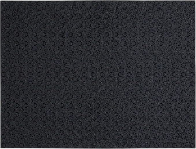 Mohawk Home Heavy Duty Rubber Stall Mat - Gym Floor- Under Dog Crate - All Purpose Utility 2'x2' - 1/2" Thick (Pack of 4)