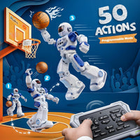 Ruko 6088 Robot Toys for Kids, Programmable - Blue-classic - image 4
