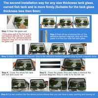 Magnetic Aquarium Anti-Jumping net Cover mesh to Protect Fish Jumping - image 3