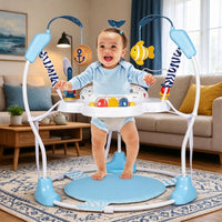 Otrolepota 3-in-1 baby activity center jumper with toys and rotating seat - view 2