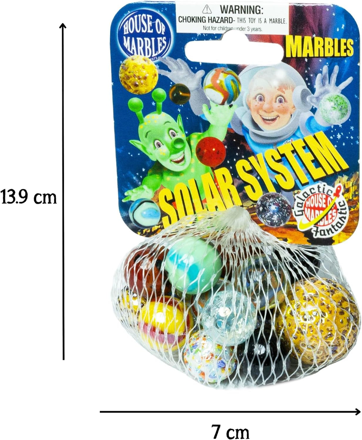 House of Marbles Solar System Net Bag of Marbles - Solar System - image 3
