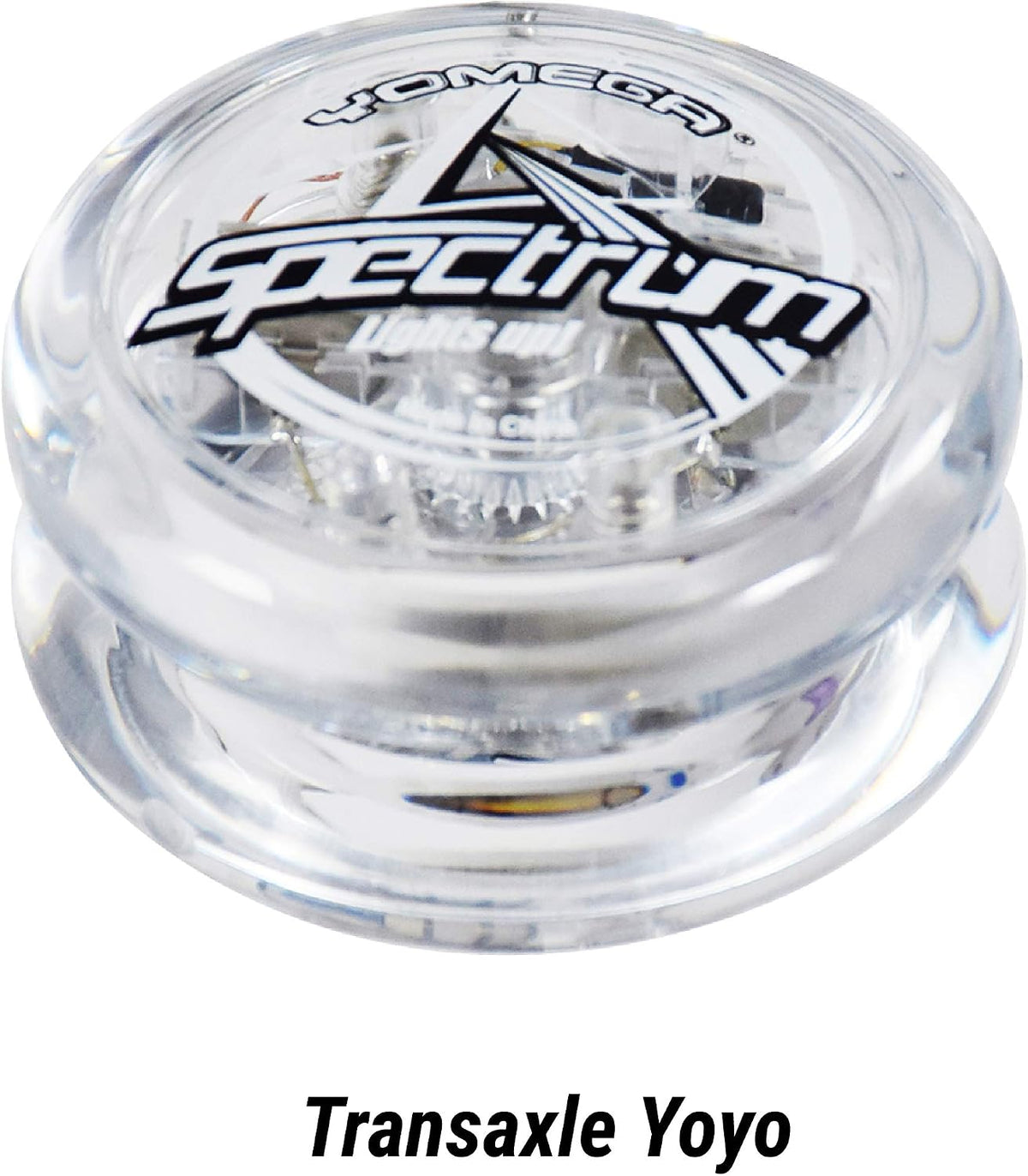 Yomega Spectrum – Light up Fireball Transaxle YoYo with LED Lights for Intermediate, Advanced - clear - image 2