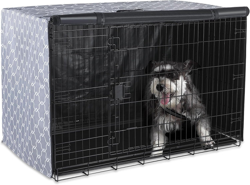 Amazon Basics Dog Cage Cover for 42-inch Wire Crates - 48"L x 30"W x 32"H