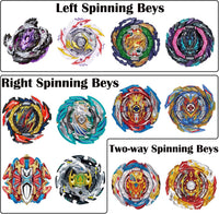 Konikiwa battling tops set with 12 spinning tops, two launchers and storage box - view 2