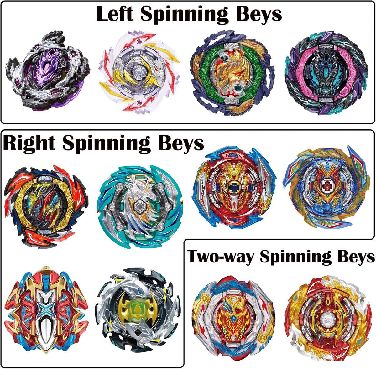 Konikiwa battling tops set with 12 spinning tops, two launchers and storage box - view 2