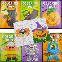 The Dreidel Company Halloween coloring books, 12 booklets with ghosts, witches and pumpkins - view 3