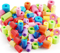 Frienda pool noodle bits, 50 colorful foam noodle pieces in assorted sizes - view 8