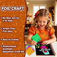 FUNNYB&G Foil Art Craft Kit for Kids - Thanksgiving - image 3