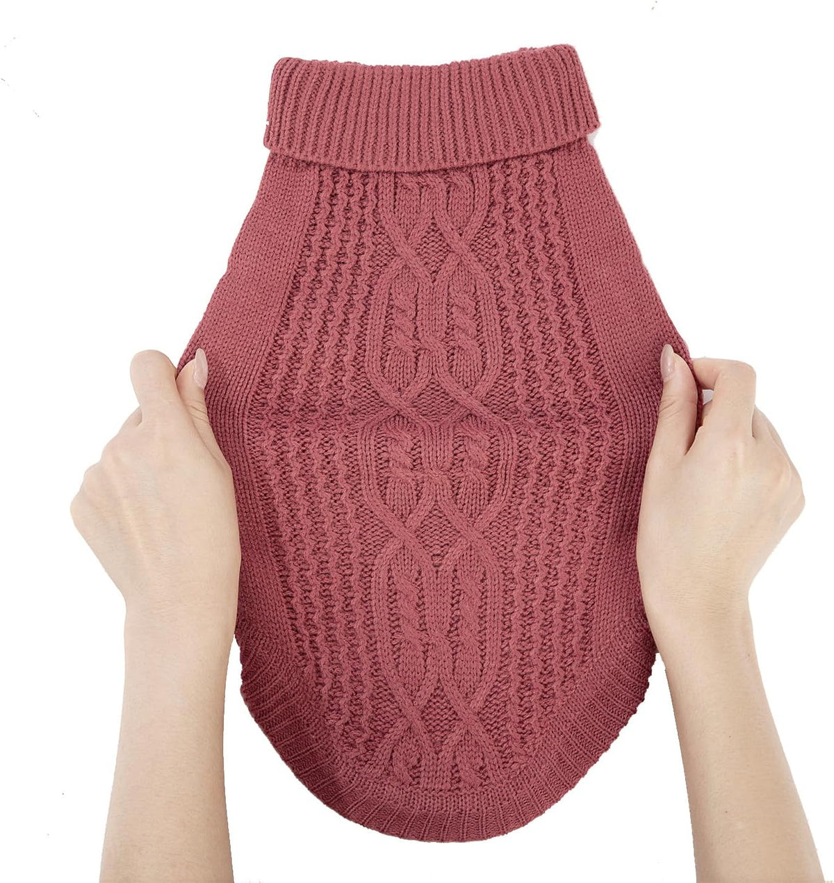 Cat Sweater Stretchy, 19 Colors, 6 Sizes - Maple Leaf Red / Medium / Vest - image 4