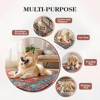 HAOCOO Washable Pee Pads for Dogs, Super Absorbent Reusable Puppy Training Pads, (2 Pack) 2Ft x 2Ft Dark Red Waterproof Leak-Proof and Non-Slip Whelping Pads Potty Pads for Pet Housebreaking