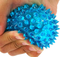 JA-RU Light Up Rubber Spike Balls Fidget Toy 695-4p – Fun for Kids & Family - Spike Balls / 8 Pack of Spike Balls - image 3