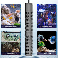 HiTauing Aquarium Heater, Upgraded 300W/500W Fish Tank Heater with Intelligent Leaving Water - 300W for 40-75 Gallon - image 4