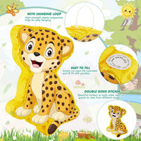 Lewtemi Robot Piñatas Birthday Party Favor - Leopard Style - image 4