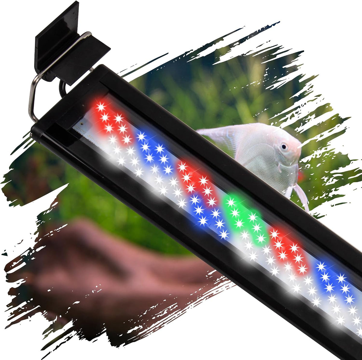 Led Aquarium Light, Full Spectrum Fish Tank Lights, Plants - 30-36 IN