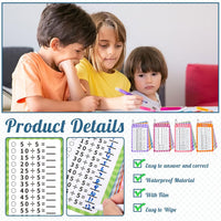 13 Pcs Multiplication Flashcards 0-12 - Multi style - image 4