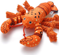 Dog Toy, Large Dog Squeaky Toys - Lobster