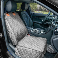 2 Pack Pet Car Seat Cover for Front Seat - gray - image 2