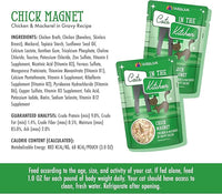 Weruva Cats in The Kitchen, Chick Magnet with Chicken & Mackerel in Gravy Cat Food, 3oz Pouch (Pack of 12)