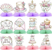 HaPiBiDesign transportation party decorations, 10 honeycomb table centerpieces - view 2