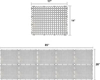 16 X 13 Inch Scat Mat for Cats - 10 Pack / black - image 3