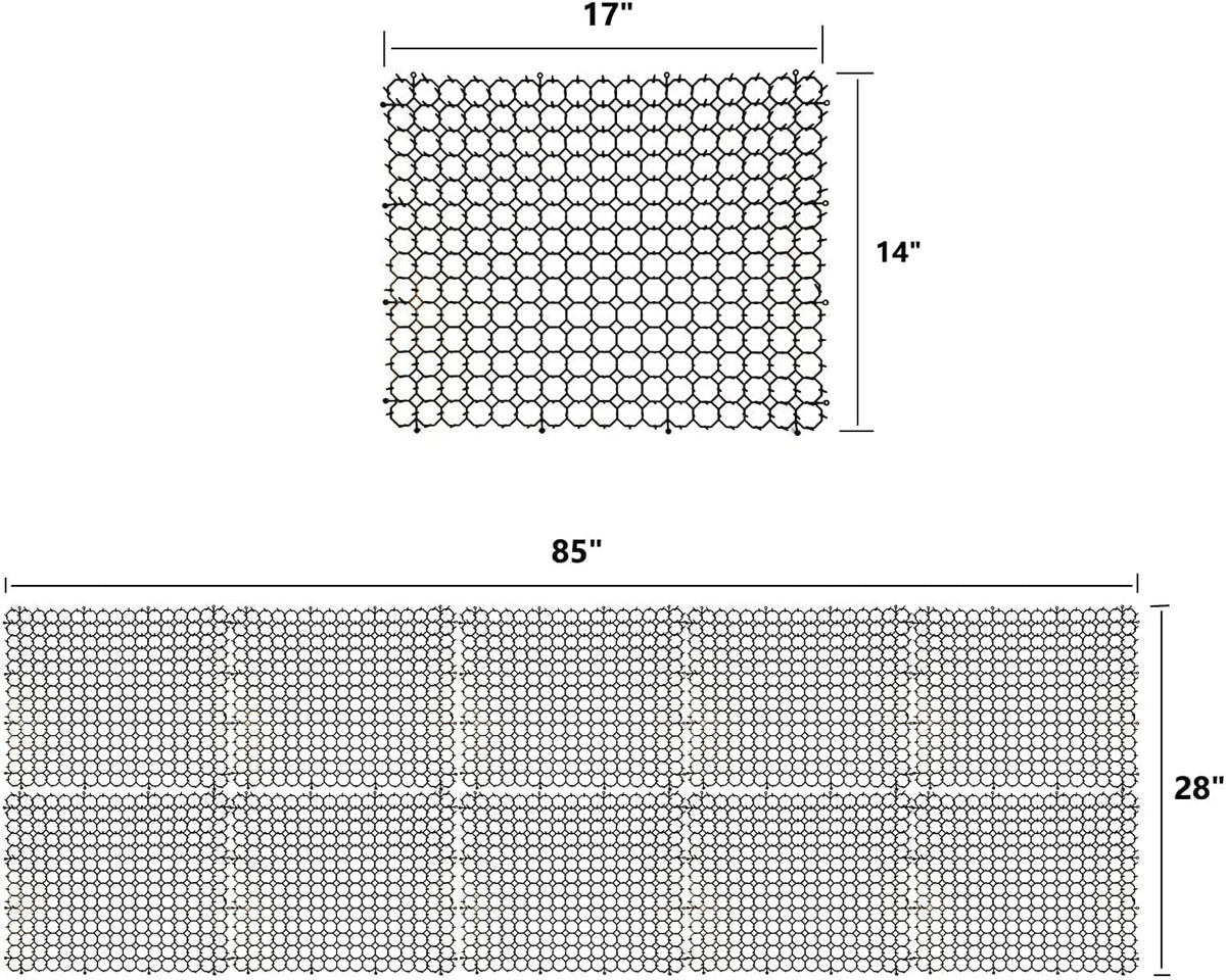 16 X 13 Inch Scat Mat for Cats - 10 Pack / black - image 3