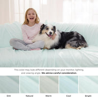 Bedsure Breathable Lightweight Cooling Blanket for Small Dogs - Twin(60x80") / Pale Jade - image 3