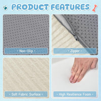 4 Step Dog Stairs Pet Ramp for High Beds, Sofas and Cars – Essentials for Dogs - Beige / 4.0 / 4-Step 20"H - image 4