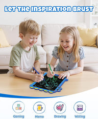 8.5 Inch LCD Doodle Board Tablet Toy - 12 Inch - Blue - image 2
