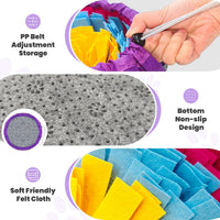 Snuffle Mat for Dogs Adjustable Slow Feeder Bowl Interactive - image 3