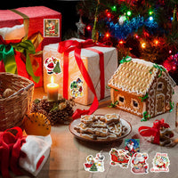 100PCS Vintage Christmas Stickers - Christmas a - image 4
