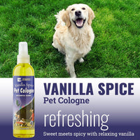 Pet Cologne, Long Lasting Scented Dog & Cat Deodorizing Spray - Vanilla - image 4