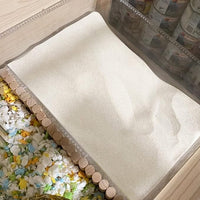 DR.DUDU Hamster Bath Sand, 6.6lb Dust Free Desert Sand or Potty Litter Sand for Hamster Chinchillas Gerbil Syrian Mice Small Animals (White)