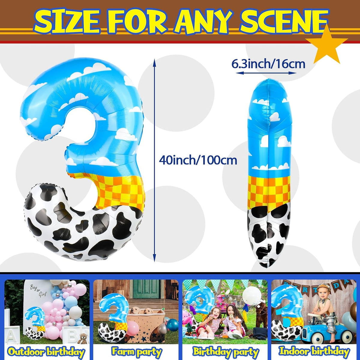 40 Inch Vibrant Spider-Themed Number Foil Balloons - Multicolor / 3 - image 2