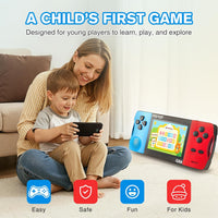 Handheld Games for kids Built-in 200+ Classic Retro Games - Blue - image 2