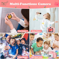 Zeacool Kids Camera, HD Digital Video Camera - Pink - image 4
