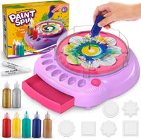 Spin Art Machine for Kids - Purple