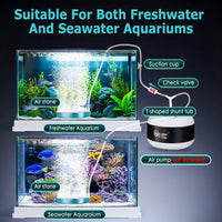 hygger Aquarium Air Stone 2 Inch, Fish Tank Bubbler Stone - 3 Inch - image 4