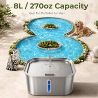 Dog Water Fountain for Large Dogs - Strip Window - image 2