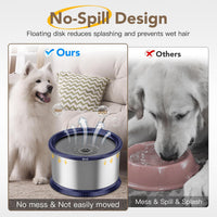 6.5L Stainless Steel Dog Water Bowl - Blue / 6.5L - image 3