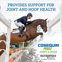 Nutramax Laboratories Cosequin ASU Joint & Hoof Pellets Joint Health Supplement for Horses - Pellets with Glucosamine, Chondroitin, MSM, and Biotin, 1200 Grams