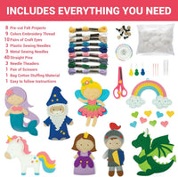 Craftorama Sewing Kit for Kids - Fairytale - image 2